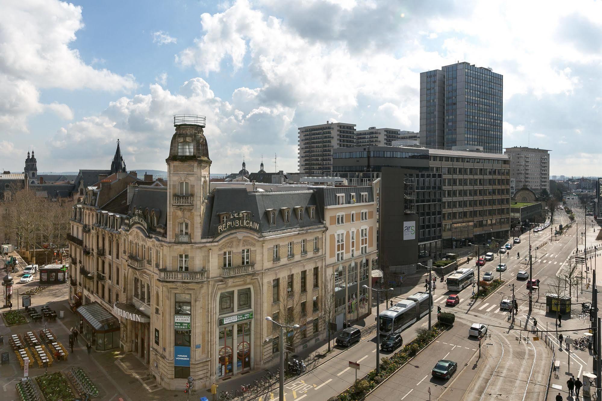Hotel Foch Nancy Gare ภายนอก รูปภาพ